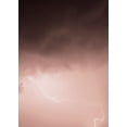 thumbnail image 2 of Design Fabrikken 18x24 Black Ornate Wood Framed with Double Matting Museum Art Print Titled - Lightning Pink, 2 of 4