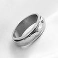 thumbnail image 3 of Qarigey Anillo ligero duradero rombo anillos de dedo extraíble pulido resistente Color sólido joyería hombres regalo adulto Festival Ropa, zapatos y accesorios Miscelánea 10 colores de acero Qarigey AP014858-05, 3 of 6