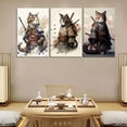 thumbnail image 3 of graffiti animal wallBanksy GraffitiAbstract Canvas Posters Prints Funny Animal Pictures Colorful Monkey Tiger with Fox Headphone Paintings Cartoon Wall Decor for Kids Bedroom, 3 of 6