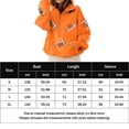 thumbnail image 2 of Sudadera de rugby con lentejuelas para mujer, ropa de calle holgada para mujer Kuymtek Naranja T S para Mujer, 2 of 8