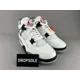 thumbnail image 2 of N I-K-E Jo r-dan 4 Retro White Cement | Size 8 Mens | White | FV5029-100, 2 of 6