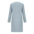 thumbnail image 4 of yievot Nightgowns for Women Soft Sleep Shirts Long Sleeve Sleepwear Nightdress, 4 of 5