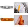 thumbnail image 6 of 12PCS Riding Bike Bicycle Warning Reflector Bicycle Wheel Rim Reflective MTB Road Spoke Lights Bike Accessories White Yellow, 6 of 6