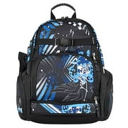 Shiny Camo-Print Skate Backpack