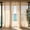Khaki, variant on Sheer Curtain Panel Outdoor Sun Shade Decor Mesh Drape for Patio Gazebo Porch Window Soft Light Filtering Privacy Home Indoor Decor