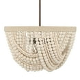 thumbnail image 2 of Hunter - Autumndale 4-light Matte Bronze, Large Pendant Light, Dimmable, Transitional Style, Basket Shaped, for Bedrooms, Dining, Living Rooms - 48190, 2 of 8