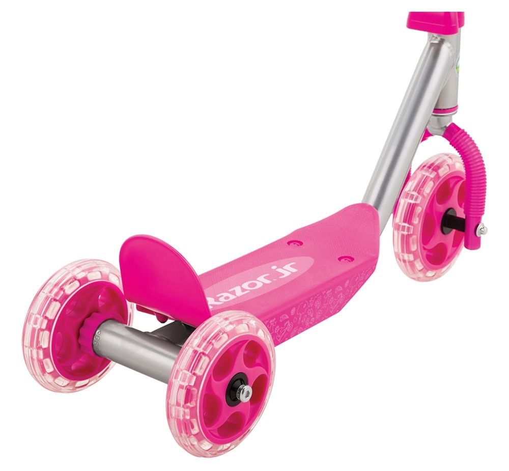 Razor Jr Lil' Kick 3-Wheel Scooter For Kids Ages 3+, Pink photo 6