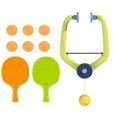 thumbnail image 2 of Uinagy Ping Pong Gate Game, 2 of 9