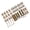 Soil Color, variant on LAZIOEGR 30 Pcs Molle Attachments Tactical Backpack Accessories Kit D-Ring Carabiners Gear Clip Hydration Tube Clip Webbing Dominators Black 7.87 in / 20 cm