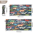 thumbnail image 4 of Coolnut Cute Cartoon Dinosaur Beach Towel Soft Absorbent Quick Dry Sand Free Lightweight Polyester Camping Towels for Beach Travel Swim 31x71 in Wash cloth, 4 of 7