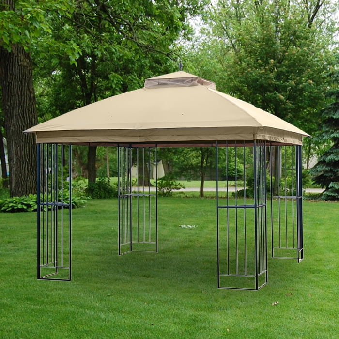 Lowe's Garden Treasures 10' Pergola Canopy with Ties **REPLACEMENT CANOPY ONLY** 