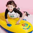 thumbnail image 3 of Inflatable Surfboard Floating Bodyboard with Handles Pool Rafts Row Double Air Chamber Boarding Summer Ocean Bed, 3 of 4