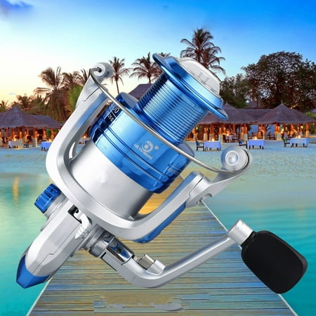 Fishing Reel Nylon Plastic ABS Electroplating Automatically Folding Handle Right-handed Left-handed Pre-Loading Spinning Wheel Supply Accessory For Freshwater and