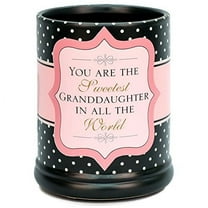 Sweetest Granddaughter in the World Ceramic Stoneware Electric Jar Candle Warmer
