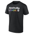 thumbnail image 2 of Men's Black Nashville SC Team City Pride Logo - T-Shirt, 2 of 3