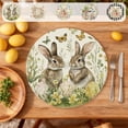 thumbnail image 1 of Ensemble de Table Rond de Pâques, construction en Tissu durable, Motif floral vibrant, surface de Salle à Manger Protectrice, Décoration de Vacances, Réunions de Famille, Célébration Printanière, Dos Auto-Adhésif, Doux, 1 of 6