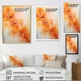 thumbnail image 4 of Designart "Dancing Tangerines II" Abstract Landscape Floater Framed Canvas Print, 4 of 7
