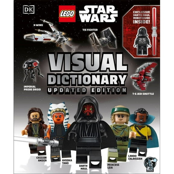 LEGO Star Wars Visual Dictionary Updated Edition : With Exclusive Star Wars Minifigure (Mixed media product)
