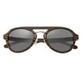 thumbnail image 5 of Earth Wood ESG023BN Cruz Unisex Sunglasses with Polarized Lenses, Bamboo & Brown, 5 of 6