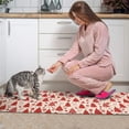 thumbnail image 3 of Red Christmas Tree Pattern Kitchen Rugs Sets Of 2,Anti Fatigue Kitchen Mat Rugs Non Slip Washable,Decorative Kitchen Floor Mats for Kitchen,Sink,Laundry,17"x30"+17"x47", 3 of 7