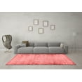 thumbnail image 3 of Ahgly Company Indoor Rectangle Abstract Red Modern Area Rugs, 5' x 7', 3 of 4