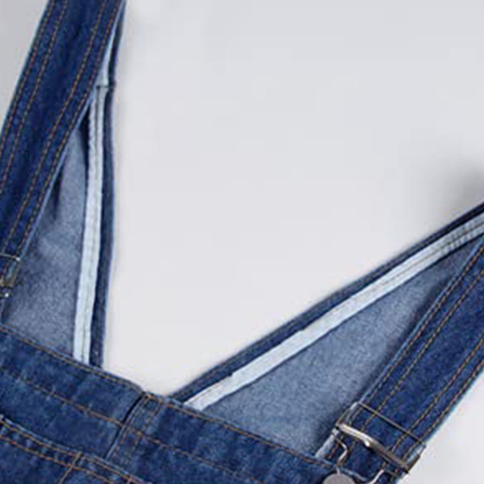 BEDWIN 9/L DENIM OVERALL‘KLINGHOFFER’ DeHolifer Lightweight Women's Denim Bib Overalls-Straight
