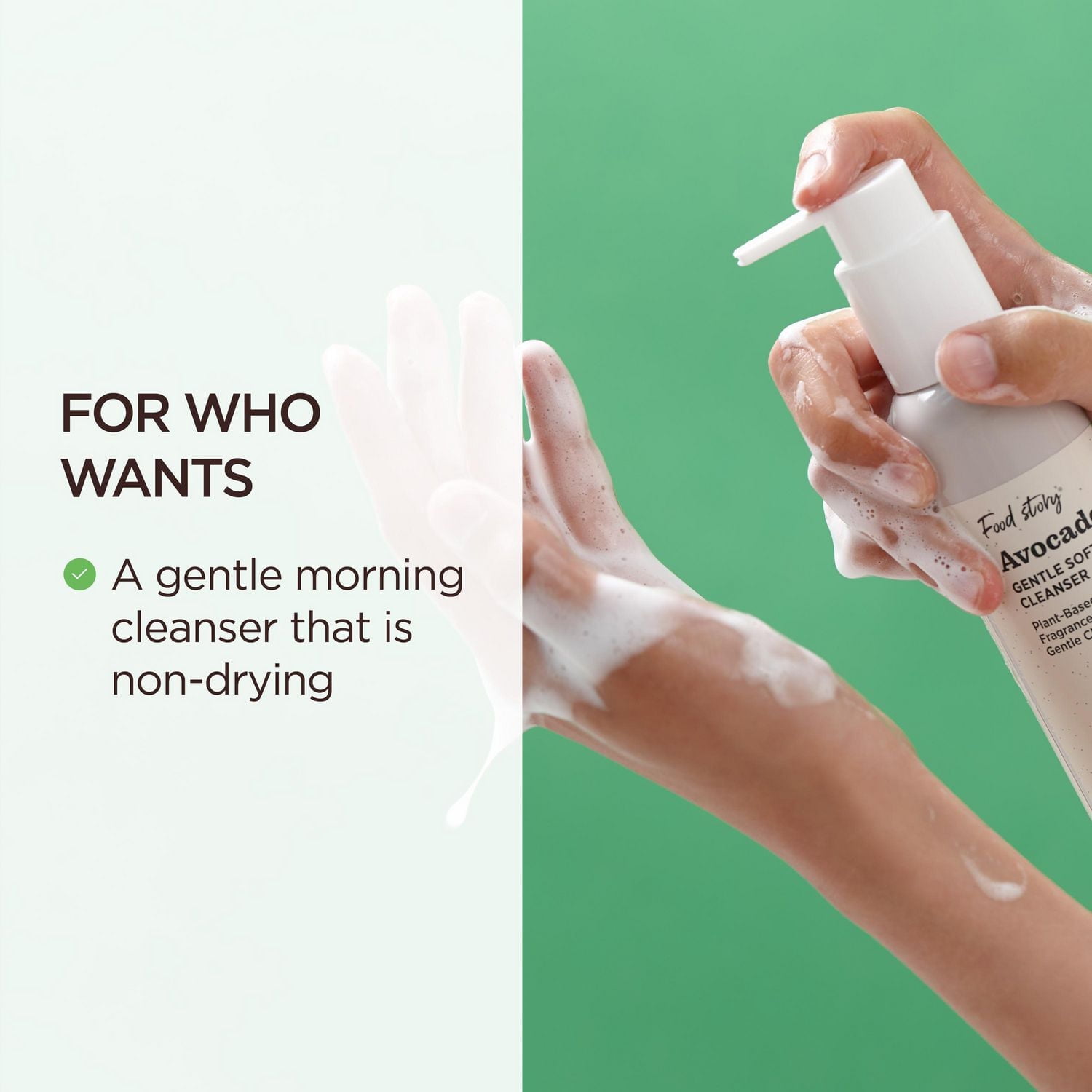 Food Story Avocado Gentle Softening Cleanser