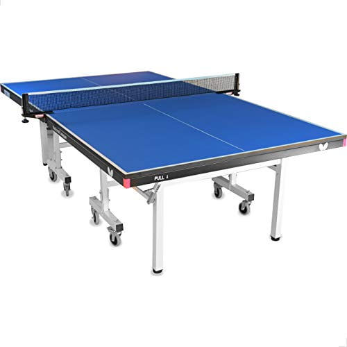 Butterfly National League 25 Ping Pong Table | Professional Ping Pong Table | 10 Minute Quick Assembly Table Tennis Table | 25mm Indoor Folding Ping Pong Table | Tournament Level Game Table