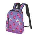 thumbnail image 2 of Game Kirby Backpack Bookbag School Bag Unisex Daypack Lightweight Adjustable Satchel Travel Bag, 2 of 8
