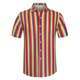 thumbnail image 1 of Camisa a rayas de verano Lars Amadeus para hombre Azul multicolor S, 1 of 6