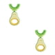 thumbnail image 4 of Vogacara Cepillos de de silicona en forma de U de 2 a 6 años, cepillos de limpieza de extraíbles, suministro de salud para el Amarillo 2piezas, 4 of 6