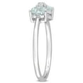 thumbnail image 4 of Everly Women's Aquamarine 10k White Gold Jewelry Set, 4 of 8