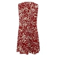thumbnail image 4 of TJAZFJPA Robes d'Hiver Femmes Femmes Élégantes Col Rond Robe Débardeur Robe Décontractée à Imprimé Floral Robes d'Invitée de Mariage pour Femmes Robe de Soirée Noire Femmes, 4 of 5
