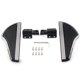 thumbnail image 2 of Reposapiés trasero para HARLEY Dyna Softail Electra Glide V-Rod para estribera DS, color negro y blanco, 2 of 4