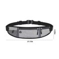 thumbnail image 3 of Latrodar Running Belt Sports Waist Pack Waist Bag For Men & Women Sports Belt With Zipper For Running Hiking Climbing Gray Art&Crafts, 3 of 5