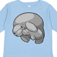 thumbnail image 4 of Inktastic Cute Manatee Family Boys or Girls Long Sleeve Toddler T-Shirt, 4 of 5