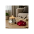 thumbnail image 2 of Whimsical Mushroom Glass Candle for Men and Women - Stylish Small Votive Candle Suitable for Indoor and Outdoor - Decorative Home Decor for Living Room, Bedroom, and Bathroom - 6", Pink & Silver, 2 of 11