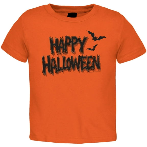 Old Glory Toddler Happy Halloween Short Sleeve Graphic T Shirt
