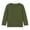 Army Green, variant on Asxite Toddler Solid Tops Crew Neck Long Sleeve Soft Cotton Cozy Casual Pullover Fall Winter Tee 2T