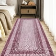 thumbnail image 5 of Tzou Modern Braid Print Washable Runner Rug 2x6ft with Anti-Slip Back for Living Room Entryway Bedroom, 5 of 7