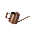thumbnail image 5 of Small Watering Can Bonsai Tools Anti Scratch Modern Water Cans for Indoor and Outdoor Watering Pot for House Plants for Livingroom Office brown, 5 of 10