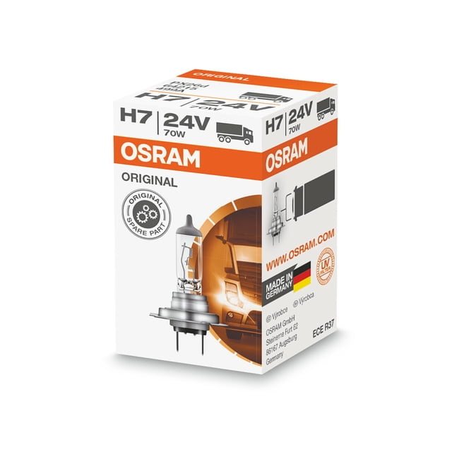 Foco Principal Osram H7 70W PX26d Tuck ORI