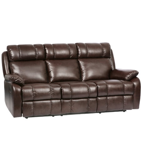 Recliner Sofa Chaise Reclining Couch Recliner Sofa Chair Leather Accent Chair