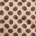 thumbnail image 1 of oneOone Cotton Poplin Twill Brown Fabric Kids Sheep Quilting Supplies Print Sewing Fabric By The Yard 56 Inch Wide, 1 of 4