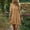#164-Khaki, variant on TaTaai Women's Casual Collared Short Sleeve Dress with Button Front, Soft Linen Blend, and Comfortable Mini Length Gift