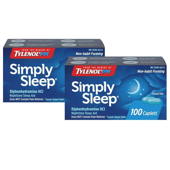 SIMPLY SLEEP CAPLETS 100