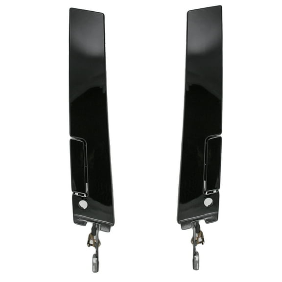 Outside Exterior Door Handles Black Pair Set for 88-97 Cutlass Supreme Coupe DHA46500