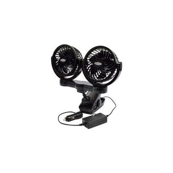 Roadpro 2V Dual Fan with Mounting Clip