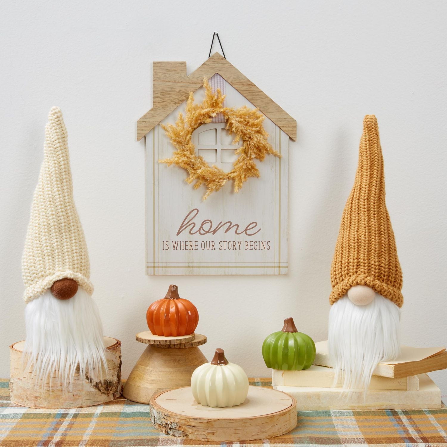 Way To Celebrate Cream Hat Gnome, 8 Inch