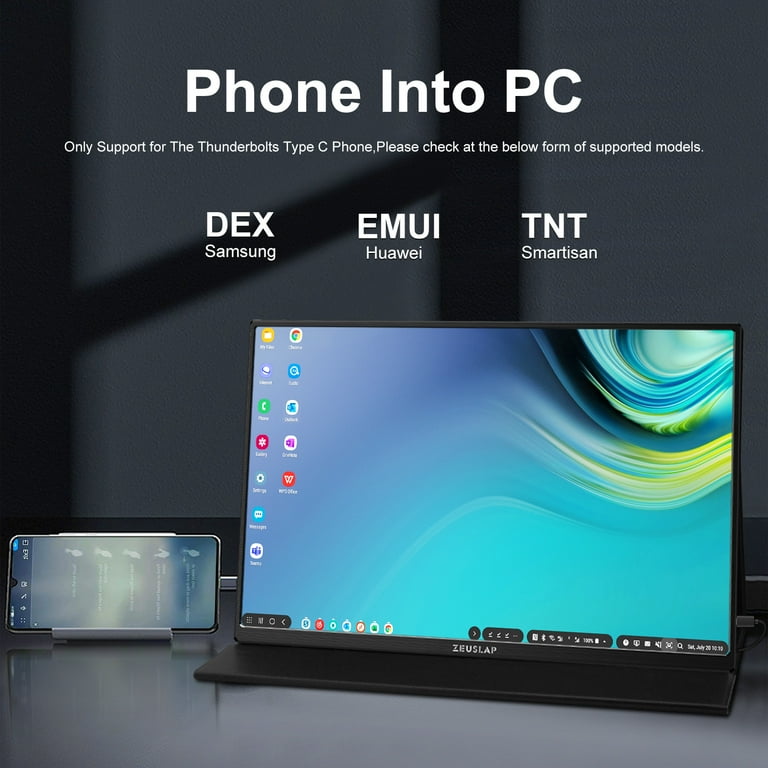 ZEUSLAP P16T 1920*1200P タッチモニター Zeuslap 16inch Touchscreen Portable Monitor P16T, 1920*1200